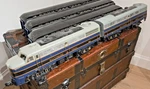 Aristocraft FA1, FB1 22003/53, Obs 31402, & Pass Cars 31302 (5 Tot.)no Box. Fixed Price $550.00.