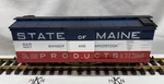 Lgb 4067-K01 Scale Bangor Aroostook Maine Products Wood Box Car. Fixed Price $74.26.
