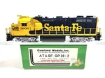 Overland Omi At&sf Emd GP39-2 Atchison Topeka Santa #3606 Ho Brass #5602.1. Fixed Price $849.95.