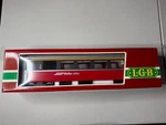Lgb 3067 Scale Swiss 1ST Class Rhatische Bahn Passenger Car - Metal Wheels New. Fixed Price $295.00.