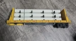 Usa Trains R17602 Up Pipe Load Flat Car - Yellow. Damaged See Pictures. Fixed Price $99.99.