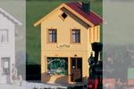 Piko 62065 Scale The Village Bauer Florist Kit. Fixed Price $149.99.