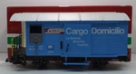 Lgb 4127 Scale Rhaetian Railway (rhb) Cargo Domizil Boxcar W/plastic Wheels Ex. Fixed Price $41.99.