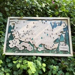 Wooden Usa National Parks Travel Map: Rustic Home Decor, Hiker Gift. Fixed Price $58.00.