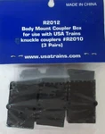 G Scale Usa Trains R2012 Body Mount Coupler Box. Fixed Price $12.95.