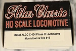 Atlas Ho Alco C-424 Phase Ii Morristown & Erie #19 Diesel Locomotive 9338. Fixed Price $91.00.