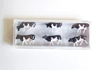 Preiser # 79228 Black & White Cows 1:160 Scale Farm Animal Figures. Fixed Price $13.95.