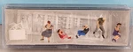 Authentic Preiser Ho Scale Factory-painted Figures #10577 "at Table". Fixed Price $17.00.
