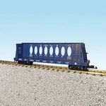 Usa Trains G Scale R17408 White Pass Center I-beam Flat Car Blue. Fixed Price $71.95.