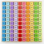 Bigjigs Toys, Number Counting Tray, Maths Games, Wooden.... Fixed Price $39.50.