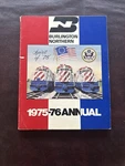 Burlington Northern Spirit Of 1975 1976 Annual Railroad Locomotive Train Usa. Fixed Price $44.96.