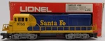 Lionel 6-8755 Santa Fe U36B Diesel Locomotive/box. Fixed Price $111.54.