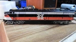 Tyco New Haven 1120 Diesel Locomotive Ho Model Train Engine E-7 255-28. Fixed Price $49.00.