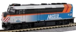 Kato 1769108 N Scale Emd F40PH Chicago Metra 183 Itasca Ditch Lights 176-9108. Fixed Price $113.95.
