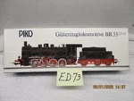 Piko Ho 5/6302 Steam Loco & Tender BR55 25-56 Dr #553784 ED73. Fixed Price $100.00.