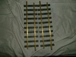 Scale Aristocraft 1000 Straight Track New 2-PIECES. Fixed Price $22.00.