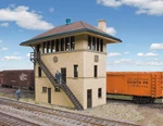 Santa Fe Interlocking Tower 933-2983 Ho Scale Model Railroad Structure Kit. Fixed Price $49.17.
