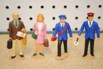 Lgb 5040 Train Station Figures *g-scale*. Fixed Price $19.99.