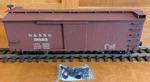 Bachmann 93322 Durango & Silverton N.g. Box Car W/steel Wheels Kaddee Couplers. Fixed Price $49.95.