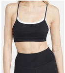 Split 59 Caroline Sports Bra Black With White Double Layer Nwt Size Xs. Fixed Price $30.00.