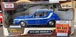 1974 Amc Gremlin Blue 1/24 Diecast Model Car By Motormax 79045 Mew Box Mib. Fixed Price $20.00.