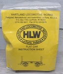 New Hlw Hartland Locomotive Train Works G Scale Flat Car Kit Rare. Fixed Price $39.95.