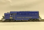 Ho Scale Life Like Proto 2000 BL2 Bangor Aroostook Diesel Locomotive No 50. Fixed Price $75.00.