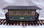 Lgb 3040 Scale 3RD Class Green Coach Car #3 New. Fixed Price $46.99.