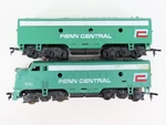 Ho Scale Mantua/tyco Pc Penn Central F7 A/b Diesel Locomotive Set. Fixed Price $99.95.
