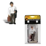 Woodland Scenics New 2025 Scale People Traveler With Bag A2531. Fixed Price $21.70.