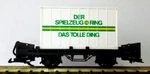 Lgb 4003 Sr Flat Car W/ Container. Fixed Price $59.95.
