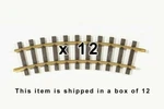 Piko 35211 New 2025 R1 600MM Curve Track 23.6"R With Joiners 12 Pack. Fixed Price $143.48.