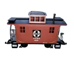 Bachmann Big Hauler Red Sante Fe 425 Caboose Atsf Car. Fixed Price $25.99.