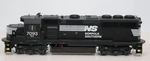 Athearn Ho 4630 GP50 Powered Locomotive Norfolk Southern 7093 Tested. Fixed Price $79.99.