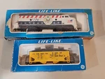 Rare Life-like Ho Scale American 1776 Locomotive Train &coal Car New Old Stock. Fixed Price $86.00.