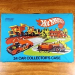 Vintage Hot Wheels Bw 24 Car Collector's Case Blue Usa No. 8227 Storage 1981. Fixed Price $24.97.