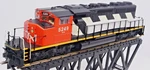 Intermountain 49301S-02 Ho Canadian National Cn #5249 SD40-2W Dcc Sound Loco. Fixed Price $146.21.
