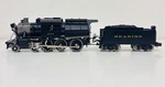 Williams Reading 4-6-0 Camelback Steam Locomotive W/ Tender #592 Tested. Fixed Price $200.00.