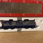 Atlas Ho Scale Csxt Ge U23B Diesel Locomotive #3266 Nib 8697 Dcc Ready. Fixed Price $110.00.