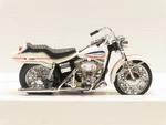 Franklin Mint Harley Davidson 1971 Superglide 6413 Ln. Fixed Price $119.99.