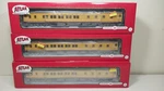 Ho Atlas Master Line Passenger Cars Up Set Of 3 Pullman Sleepers 20006-419,420,1. Fixed Price $220.00.