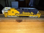 Bachmann Ho Scale Santa Fe SD40-2 #5043 Lighted Diesel Locomotive Tested. Fixed Price $52.90.