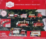 Holiday Time 5523141 Christmas Sweet Tree Train Set Battery Operated. Fixed Price $78.00.