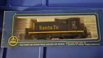 Ho Scale Ahm, Emd SW-1 Diesel Locomotive, Santa Fe, #2325 Blue In Box. Fixed Price $49.60.