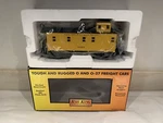 Mth Railking Scale Milwaukee Road Offset Steel Caboose 30-77029! Gauge Train. Fixed Price $129.99.