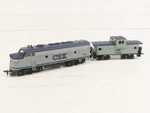 Bachmann Ho Csx Loco & Caboose Combo #116 3456 Ln 10155. Fixed Price $63.99.