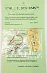Scale E. Systems 2 Color Light Signal Kit #1001 Made In Usa. Fixed Price $29.99.