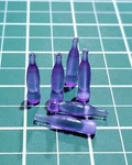 Custom Resin 6X Soda Pop Bottles 1:12 Scale Pepsi Coca-cola Dreadnok Grape. Fixed Price $5.00.