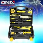 46PCS Household Hand Kit Screwdriver Sockets Hammer Test Pen Toolbox Yellow. Fixed Price $27.19.
