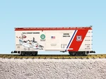 Usa Trains Scale 19158 Coast Guard Steel Boxcar White/red. Fixed Price $99.99.